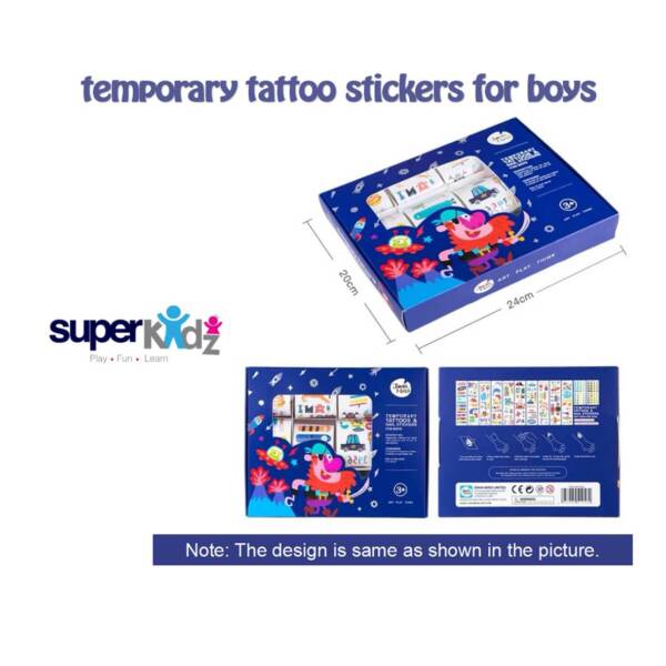 101 . TATTOO STICKERS SET FOR BOYS, TK -650