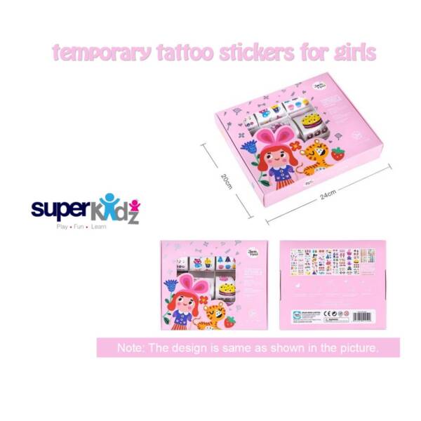 102 . TATTOO STICKERS SET FOR GIRLS , TK -650