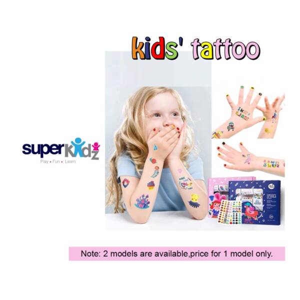 102 .a. TATTOO STICKERS SET FOR GIRLS , TK -650