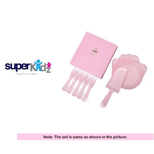 124 . PARTY TABLEWARE SET - PINK, TK - 200,150