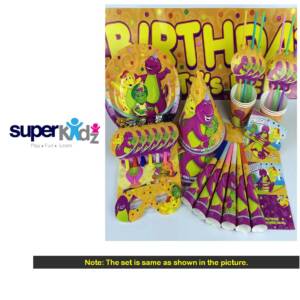 138 .PARTY TABLEWARE SET -DINOSAUR , TK -1000