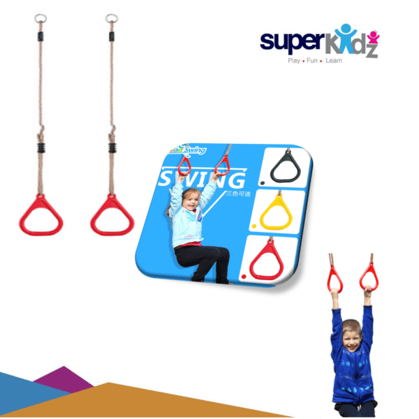 32 Kids GYM Rings with accessories