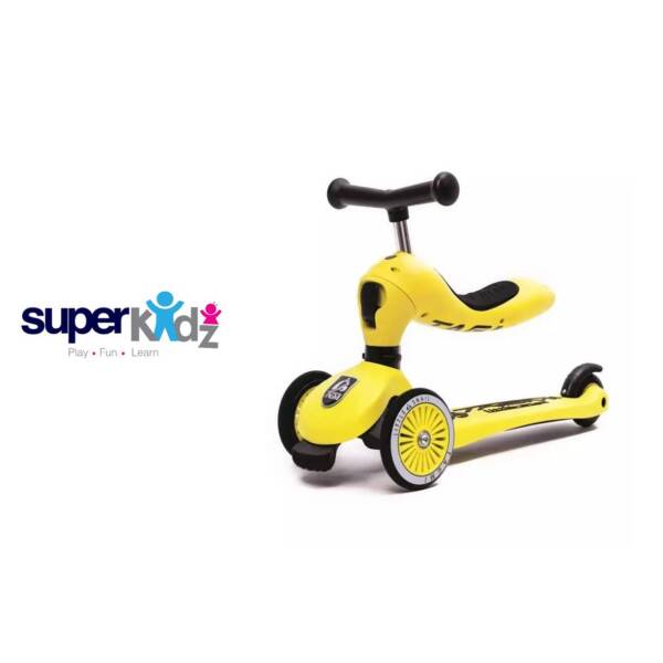 63.a . 2 IN 1 SCOOTER WELLOW , TK - 5500