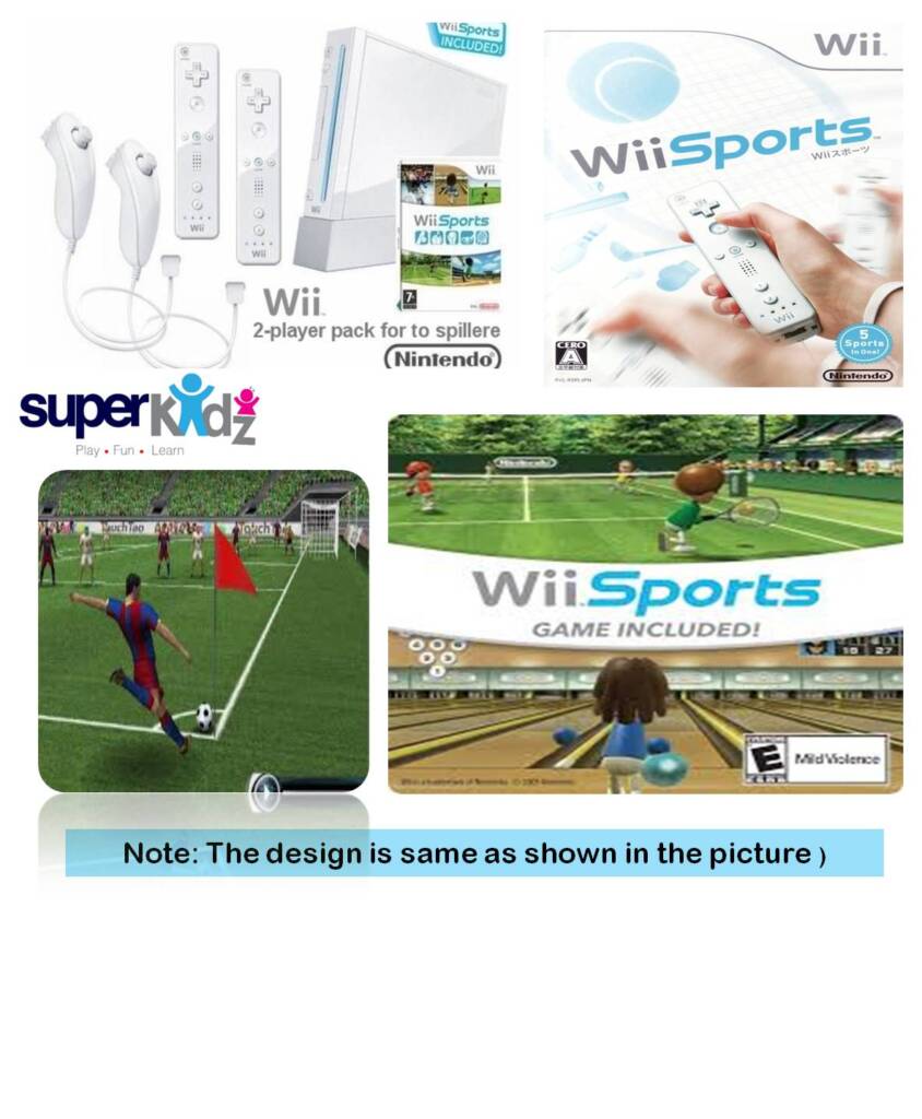 Nintendo Wii Sports with games & accessories