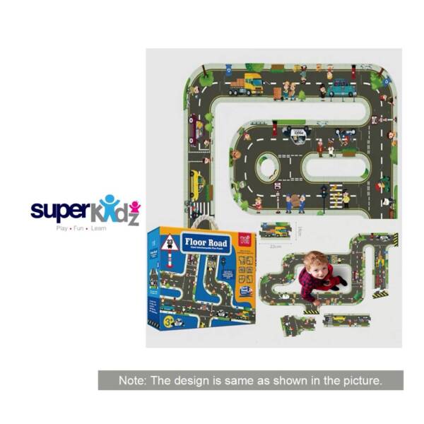 89 . FLOOR ROAD PUZZLE SET , TK - 3900