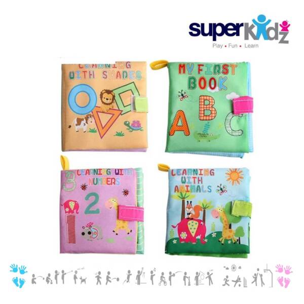 Baby Series - Fabric Book Set, 4pcs 1.0