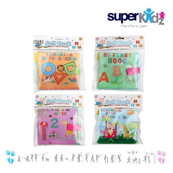 Baby Series - Fabric Book Set, 4pcs 1.1