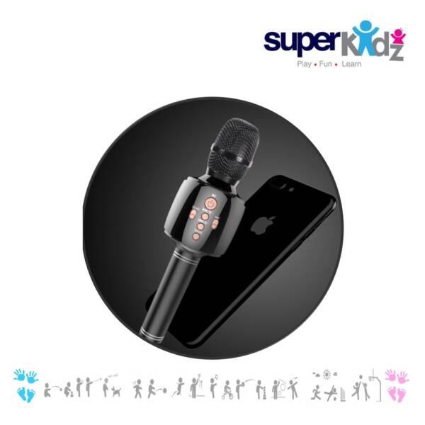 Karaoke Microphone, Standard - Black 1.0